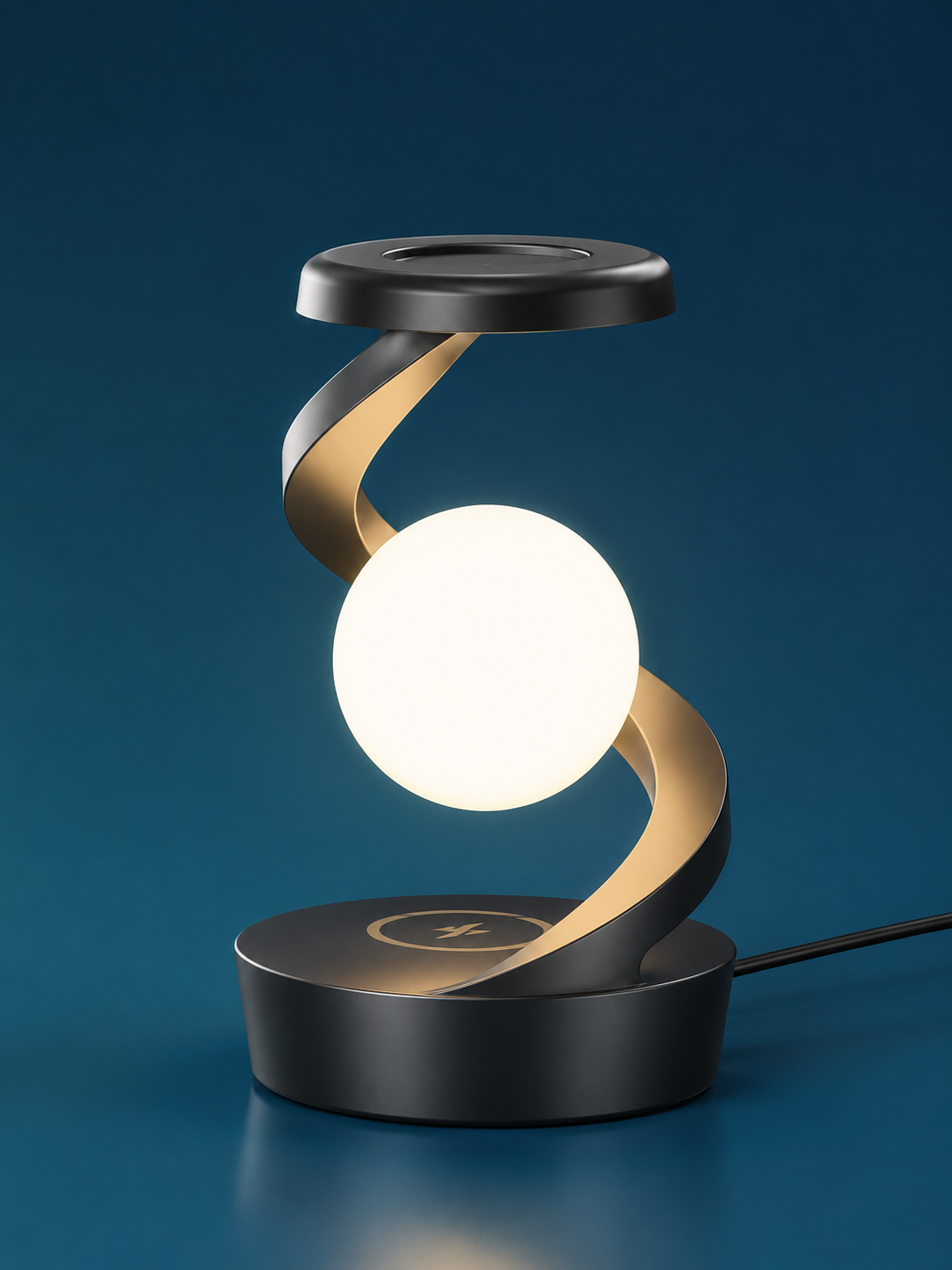 Pametna namizna luč z wireless charging funkcijo