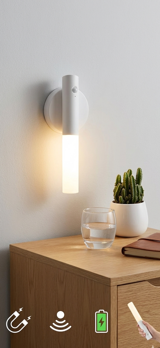 Pametna Magnetna LED Lučka s Senzorjem Gibanja 3-v-1